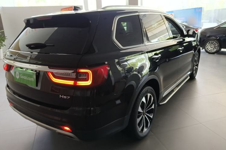 Used Hongqi HS7 2021 2.0T DCT Two-Wheel Drive Smart Connect Flagship Edition Rear Right 45 Deg