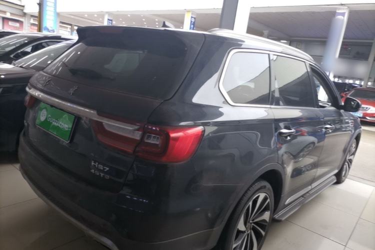 Used Hongqi HS7 2021 2.0T DCT Two-Wheel Drive Smart Connect Flagship Edition Rear Right 45 Deg
