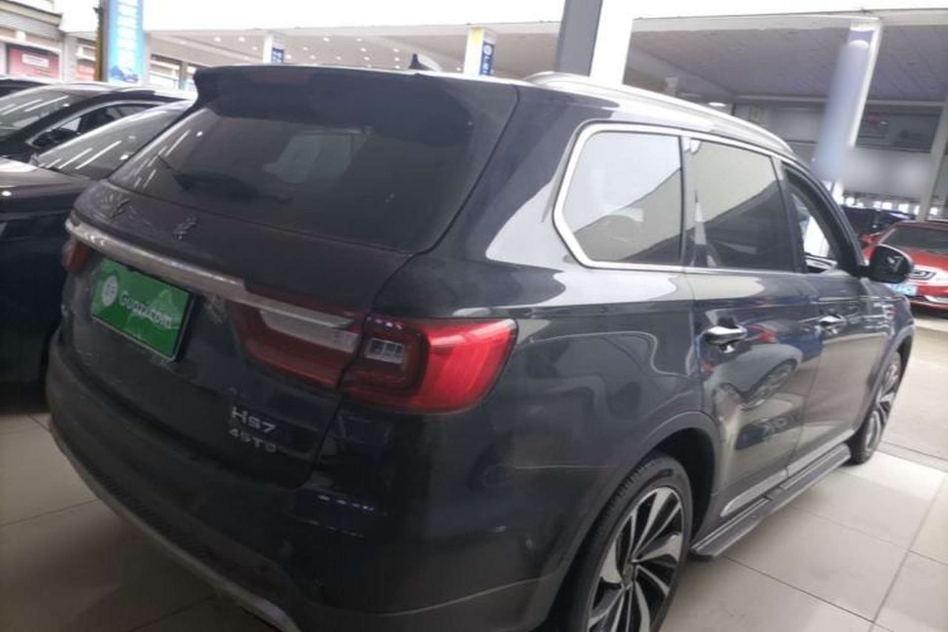 Used Hongqi HS7 2021 2.0T DCT Two-Wheel Drive Smart Connect Flagship Edition Rear Right 45 Deg