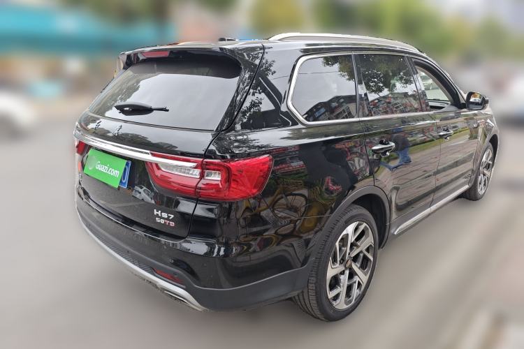 Used Hongqi HS7 2021 3.0T Automatic All-Wheel Drive Smart Connect Flagship Edition Rear Right 45 Deg