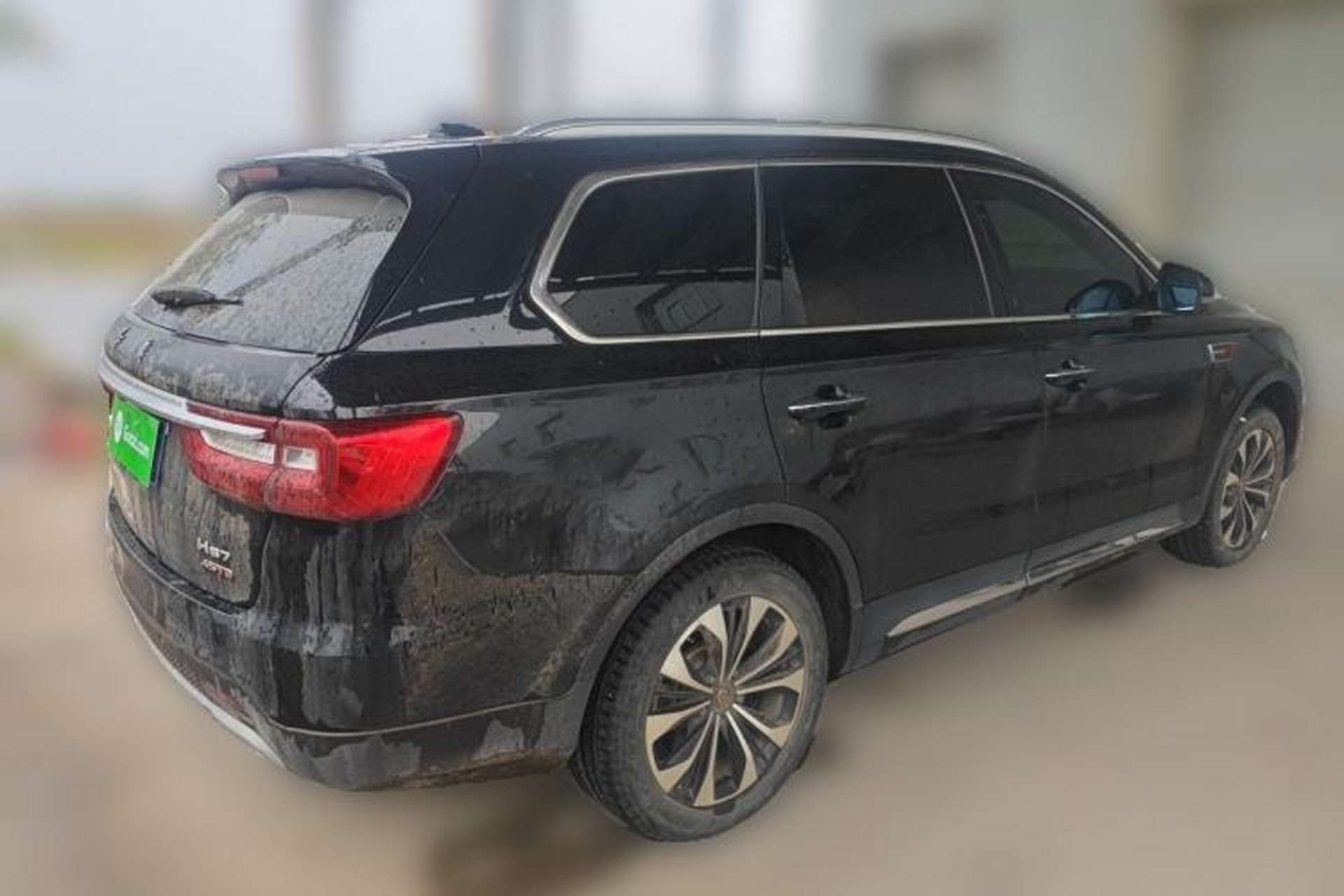 Used Hongqi HS7 2021 2.0T DCT Two-Wheel Drive Smart Connect Flagship Edition Rear Right 45 Deg