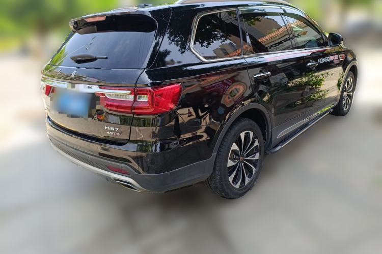 Used Hongqi HS7 2021 2.0T DCT Two-Wheel Drive Smart Connect Flagship Edition Rear Right 45 Deg