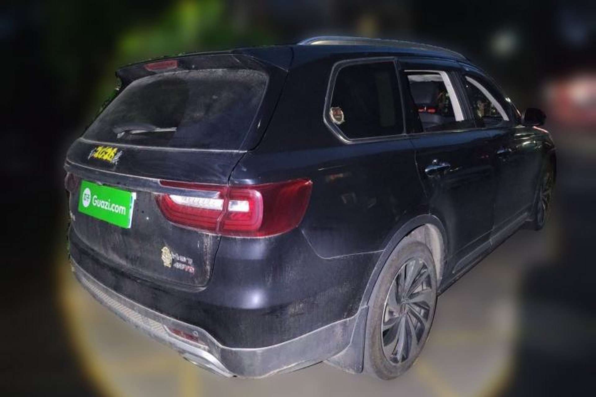 Used Hongqi HS7 2021 2.0T DCT Two-Wheel Drive Smart Connect Flagship Edition Rear Right 45 Deg