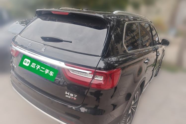 Used Hongqi HS7 2021 2.0T DCT Two-Wheel Drive Smart Connect Flagship Edition Rear Right 45 Deg