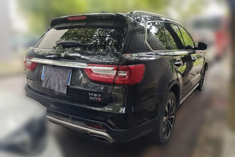 Used Hongqi HS7 2021 3.0T Automatic All-Wheel Drive Smart Connect Flagship Edition Rear Right 45 Deg