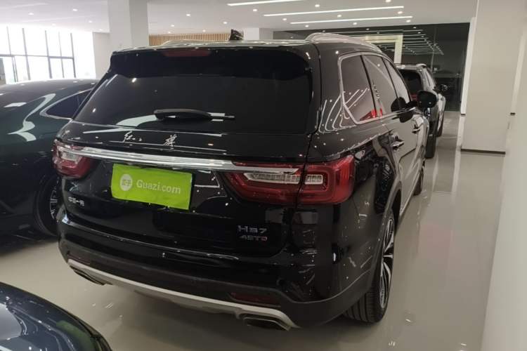 Used Hongqi HS7 2021 2.0T DCT Two-Wheel Drive Smart Connect Flagship Edition Rear Right 45 Deg