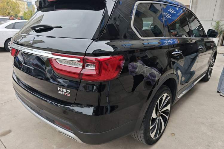 Used Hongqi HS7 2021 2.0T DCT Two-Wheel Drive Smart Connect Flagship Edition Rear Right 45 Deg
