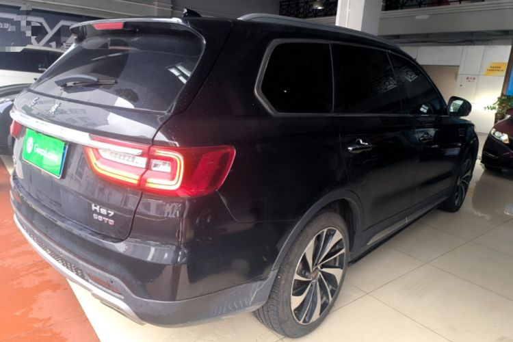 Used Hongqi HS7 2021 3.0T Automatic All-Wheel Drive Smart Connect Flagship Edition Rear Right 45 Deg