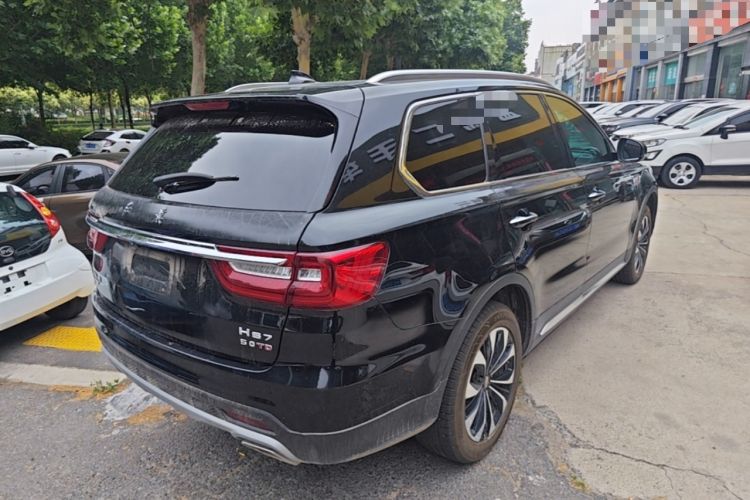 Used Hongqi HS7 2021 3.0T Automatic All-Wheel Drive Smart Connect Flagship Edition Rear Right 45 Deg