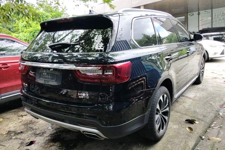 Used Hongqi HS7 2021 3.0T Automatic All-Wheel Drive Smart Connect Flagship Edition Rear Right 45 Deg