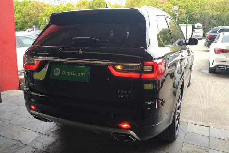 Used Hongqi HS7 2021 3.0T Automatic All-Wheel Drive Smart Connect Flagship Edition Rear Right 45 Deg