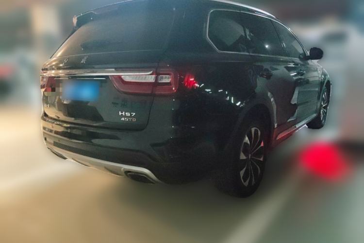Used Hongqi HS7 2021 2.0T DCT Two-Wheel Drive Smart Connect Flagship Edition Rear Right 45 Deg