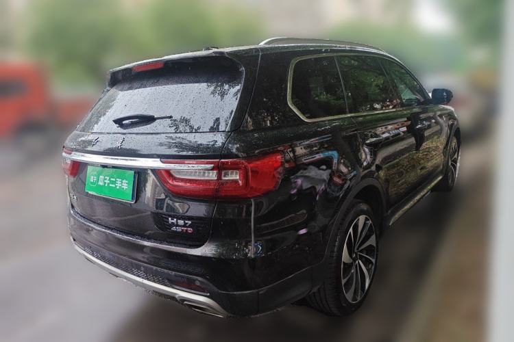 Used Hongqi HS7 2021 2.0T DCT Two-Wheel Drive Smart Connect Flagship Edition Rear Right 45 Deg