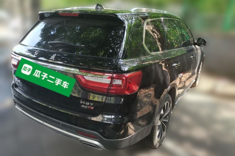 Used Hongqi HS7 2021 2.0T DCT Two-Wheel Drive Smart Connect Flagship Edition Rear Right 45 Deg