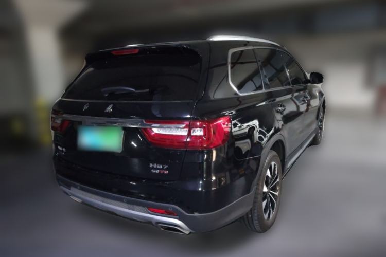 Used Hongqi HS7 2021 3.0T Automatic All-Wheel Drive Smart Connect Flagship Edition Rear Right 45 Deg