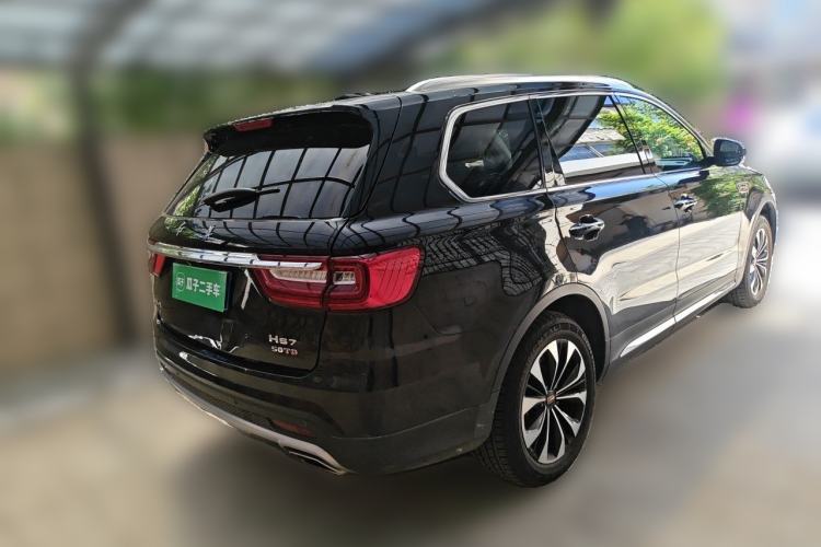 Used Hongqi HS7 2021 3.0T Automatic All-Wheel Drive Smart Connect Flagship Edition Rear Right 45 Deg