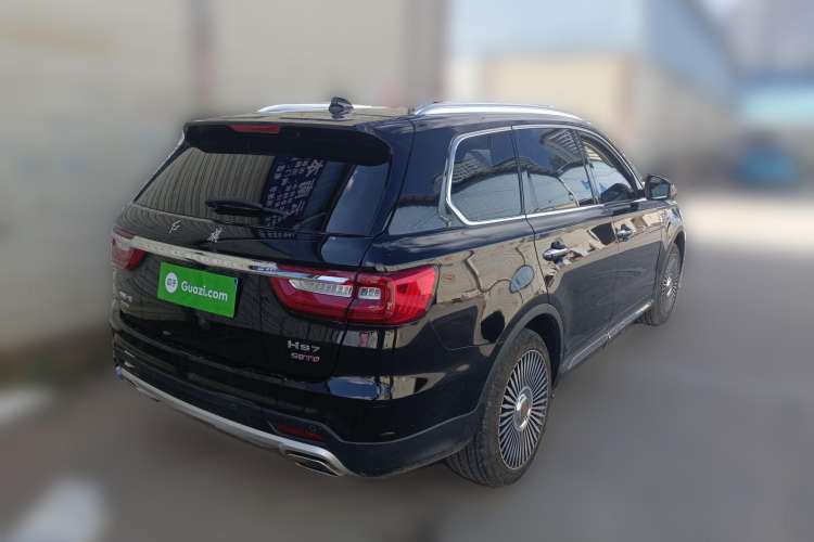 Used Hongqi HS7 2021 3.0T Automatic All-Wheel Drive Smart Connect Flagship Edition Rear Right 45 Deg