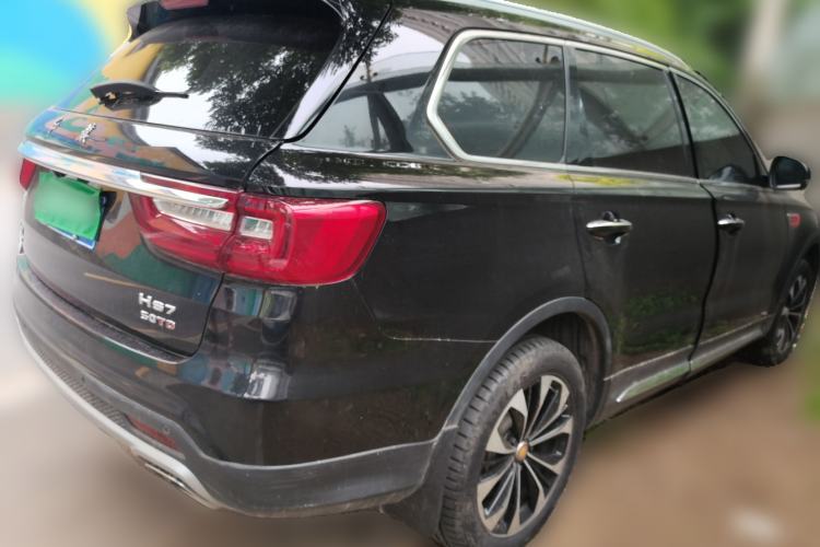 Used Hongqi HS7 2021 3.0T Automatic All-Wheel Drive Smart Connect Flagship Edition Rear Right 45 Deg