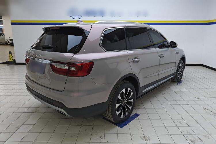 Used Hongqi HS7 2021 2.0T DCT Two-Wheel Drive Smart Connect Flagship Edition Rear Right 45 Deg