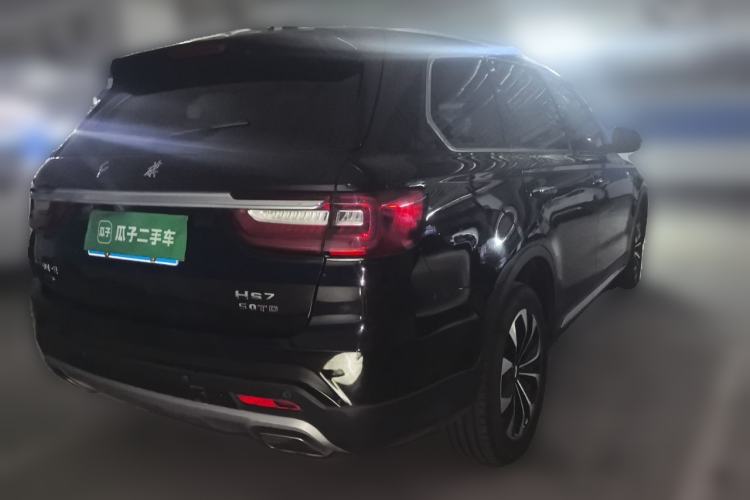 Used Hongqi HS7 2021 3.0T Automatic All-Wheel Drive Smart Connect Flagship Edition Rear Right 45 Deg