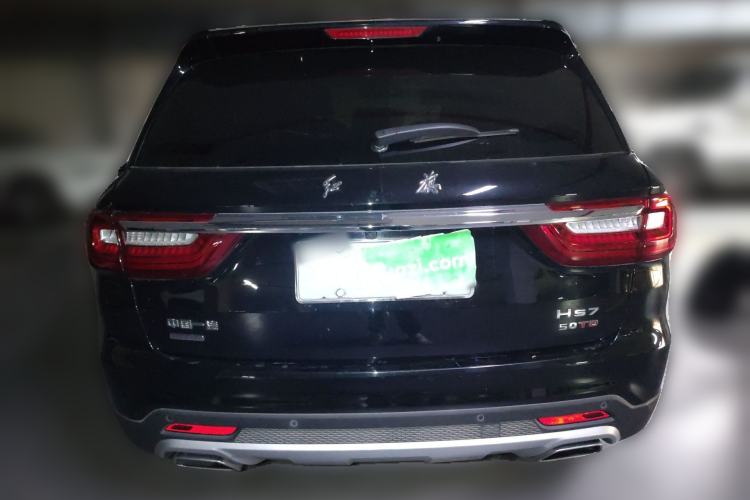 Used Hongqi HS7 2021 3.0T Automatic All-Wheel Drive Smart Connect Flagship Edition Rear