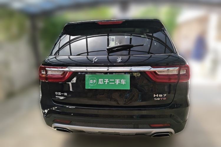 Used Hongqi HS7 2021 3.0T Automatic All-Wheel Drive Smart Connect Flagship Edition Rear