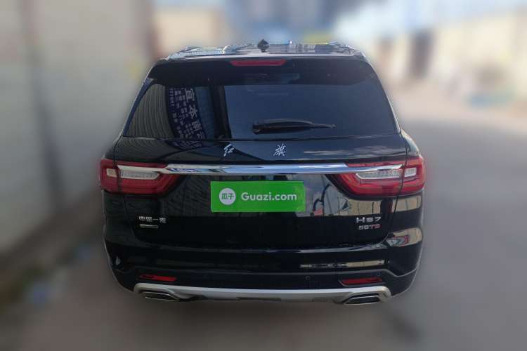 Used Hongqi HS7 2021 3.0T Automatic All-Wheel Drive Smart Connect Flagship Edition Rear