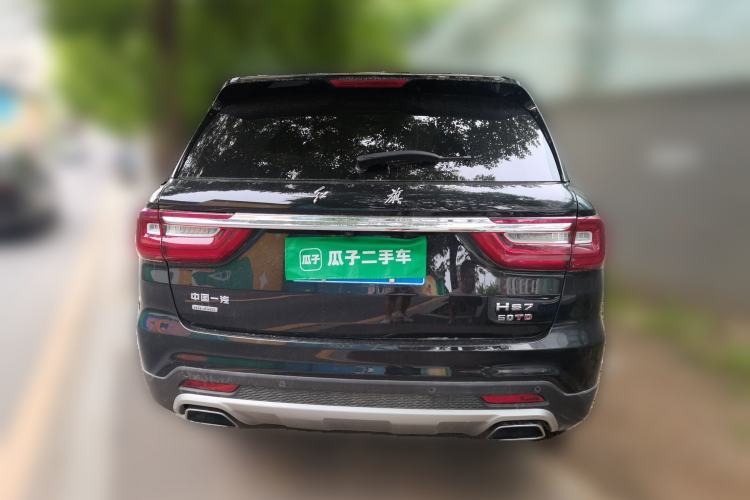 Used Hongqi HS7 2021 3.0T Automatic All-Wheel Drive Smart Connect Flagship Edition Rear