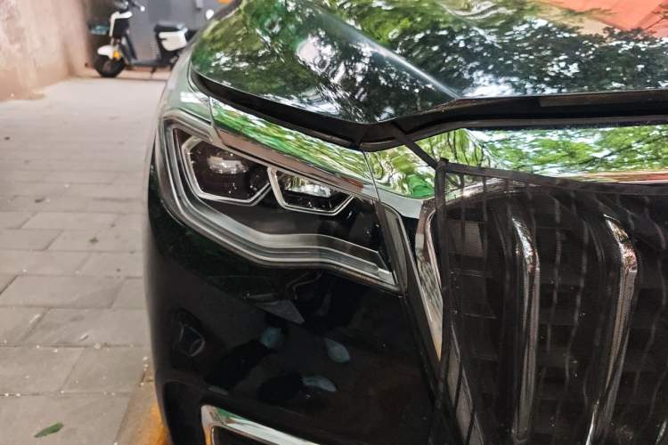 Used Hongqi HS7 2021 3.0T Automatic All-Wheel Drive Smart Connect Flagship Edition Right Front Headlight
