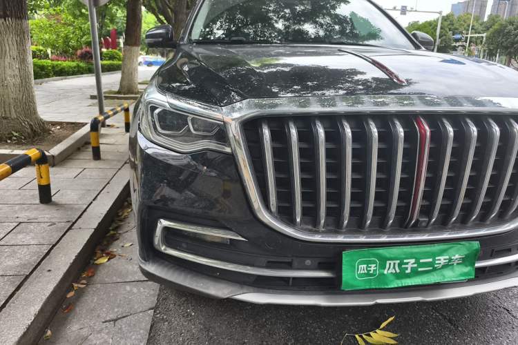Used Hongqi HS7 2021 2.0T DCT Two-Wheel Drive Smart Connect Flagship Edition Right Front Headlight