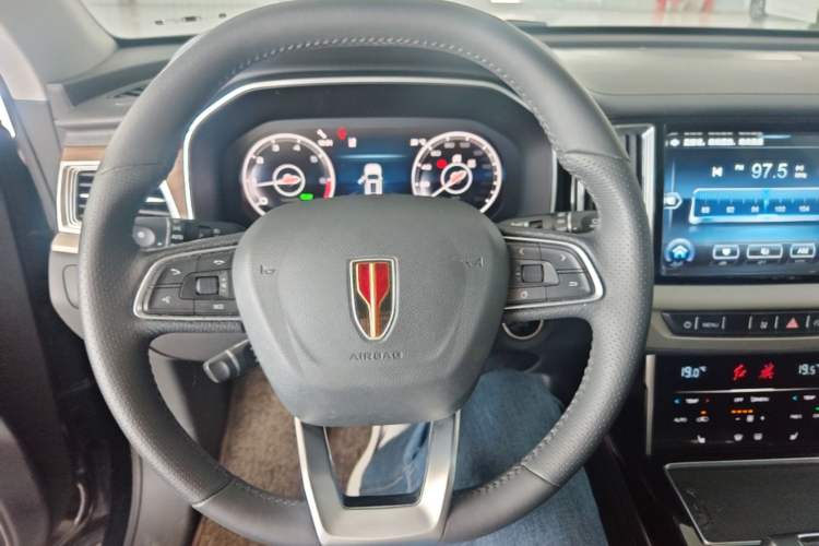 Used Hongqi HS7 2021 2.0T DCT Two-Wheel Drive Smart Connect Flagship Edition Steering Wheel