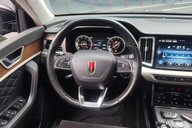 Used Hongqi HS7 2021 2.0T DCT Two-Wheel Drive Smart Connect Flagship Edition Steering Wheel