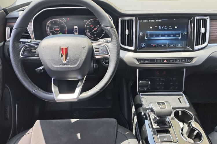 Used Hongqi HS7 2021 2.0T DCT Two-Wheel Drive Smart Connect Flagship Edition Steering Wheel