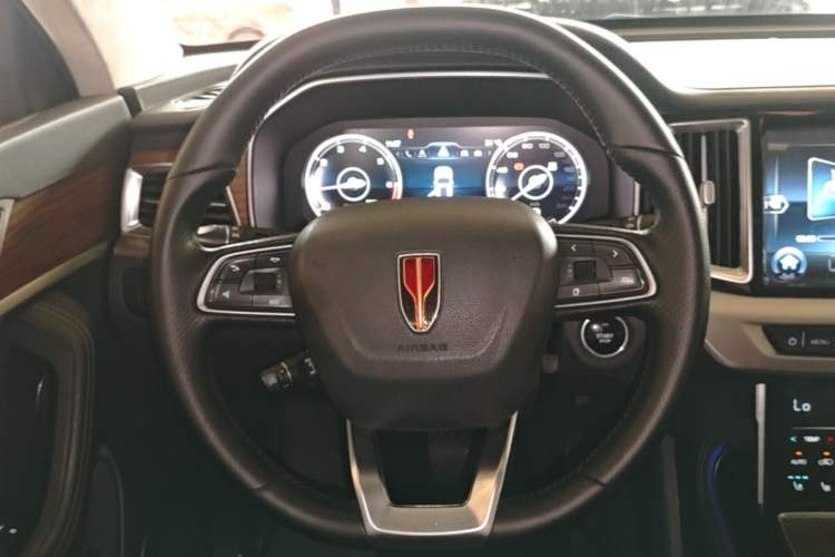 Used Hongqi HS7 2021 2.0T DCT Two-Wheel Drive Smart Connect Flagship Edition Steering Wheel