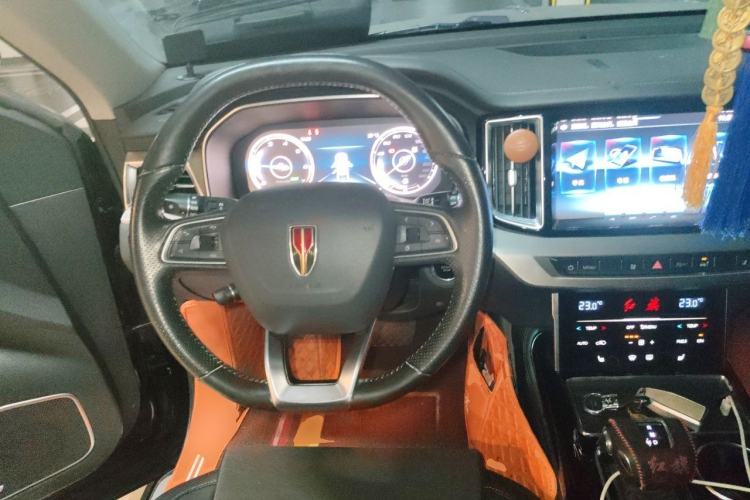Used Hongqi HS7 2021 2.0T DCT Two-Wheel Drive Smart Connect Flagship Edition Steering Wheel