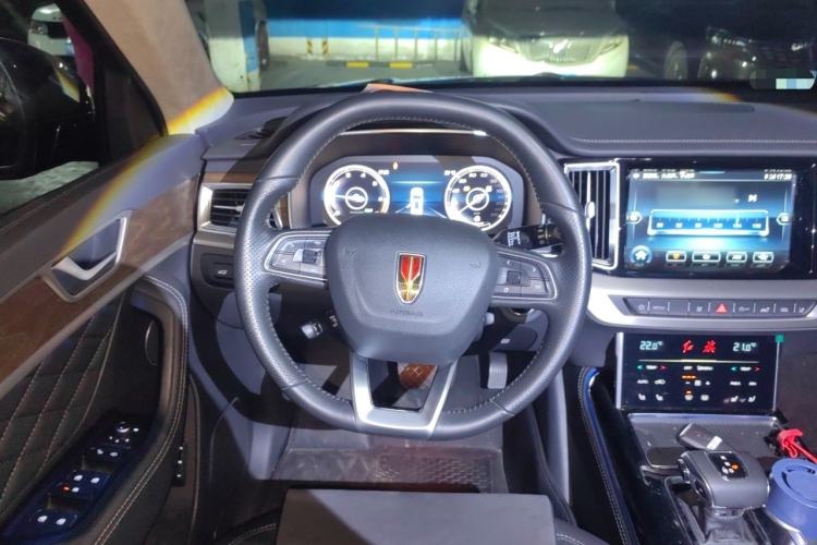 Used Hongqi HS7 2021 2.0T DCT Two-Wheel Drive Smart Connect Flagship Edition Steering Wheel