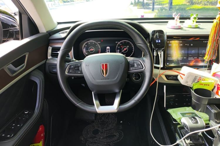 Used Hongqi HS7 2021 3.0T Automatic All-Wheel Drive Smart Connect Flagship Edition Steering Wheel