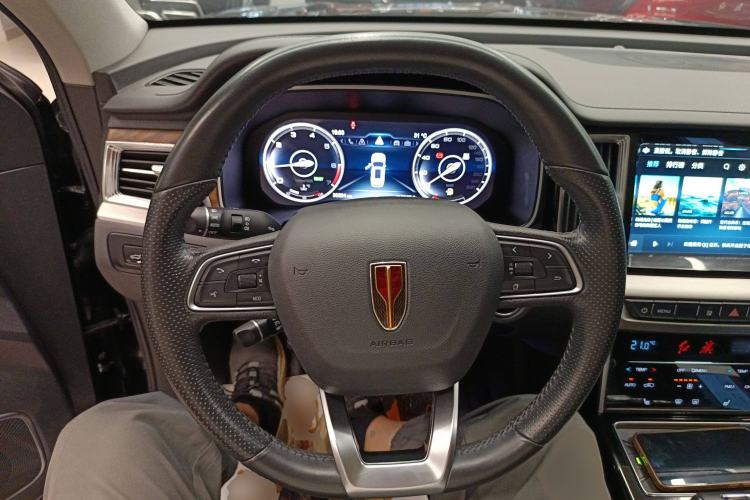 Used Hongqi HS7 2021 2.0T DCT Two-Wheel Drive Smart Connect Flagship Edition Steering Wheel