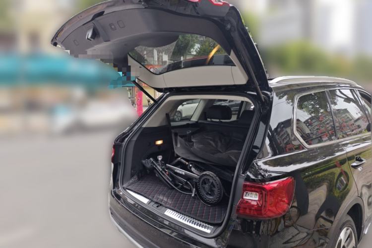 Used Hongqi HS7 2021 3.0T Automatic All-Wheel Drive Smart Connect Flagship Edition Trunk