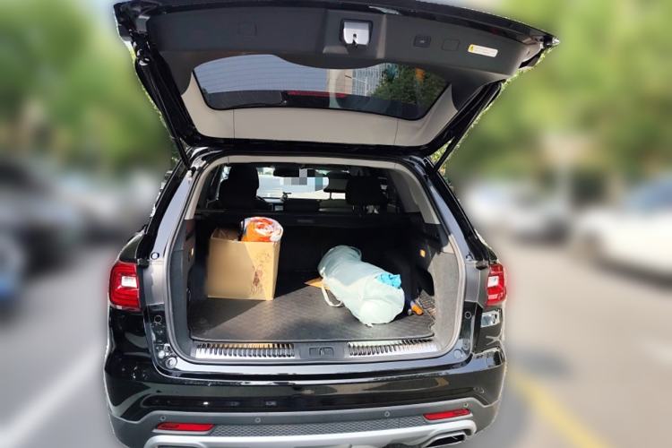 Used Hongqi HS7 2021 2.0T DCT Two-Wheel Drive Smart Connect Flagship Edition Trunk