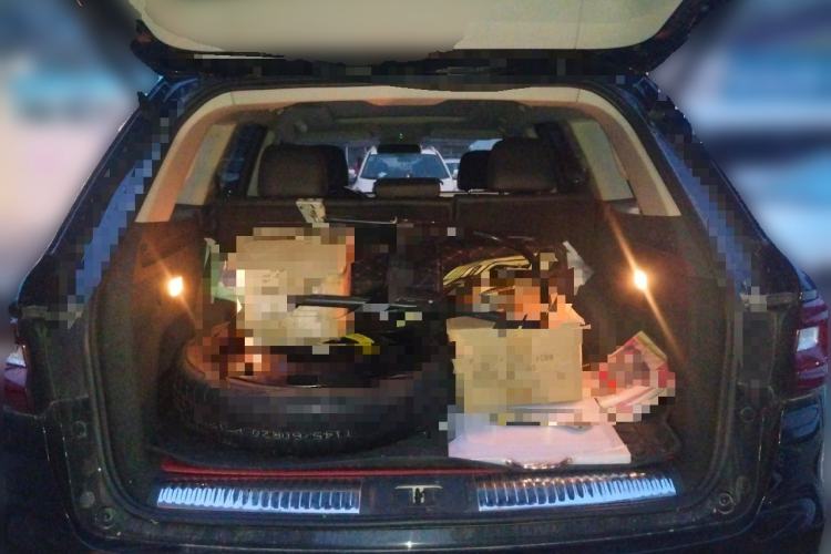 Used Hongqi HS7 2021 2.0T DCT Two-Wheel Drive Smart Connect Flagship Edition Trunk