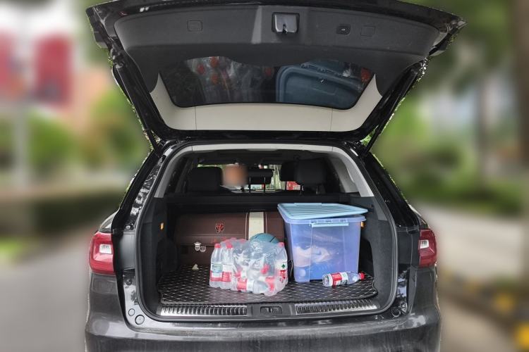 Used Hongqi HS7 2021 2.0T DCT Two-Wheel Drive Smart Connect Flagship Edition Trunk