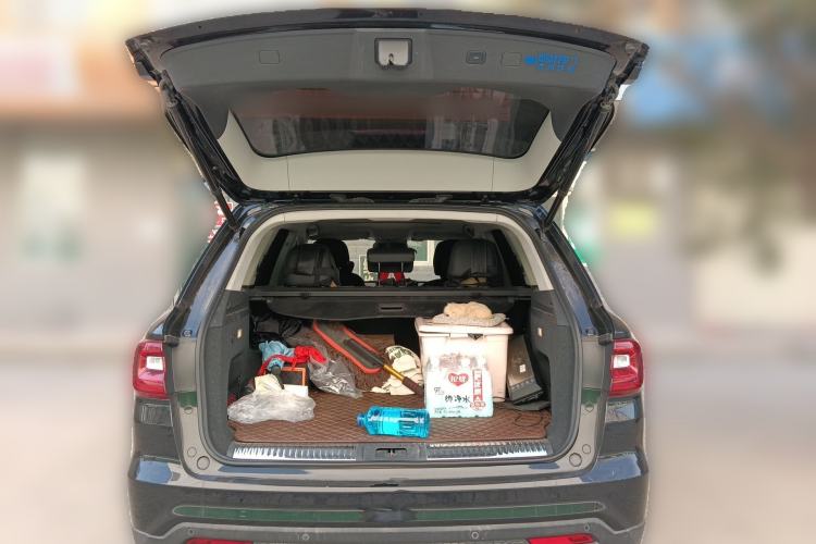 Used Hongqi HS7 2021 2.0T DCT Two-Wheel Drive Smart Connect Flagship Edition Trunk