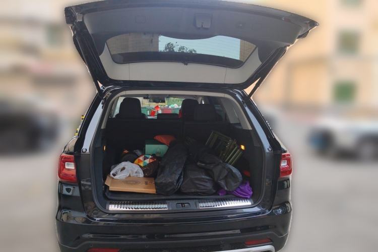 Used Hongqi HS7 2021 2.0T DCT Two-Wheel Drive Smart Connect Flagship Edition Trunk