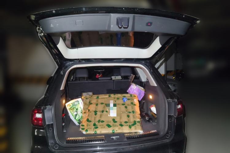Used Hongqi HS7 2021 2.0T DCT Two-Wheel Drive Smart Connect Flagship Edition Trunk