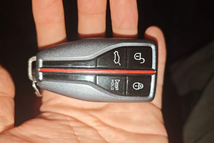 Used Hongqi HS7 2021 2.0T DCT Two-Wheel Drive Smart Connect Flagship Edition Vehicle Key