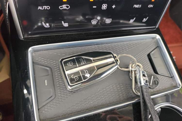 Used Hongqi HS7 2021 2.0T DCT Two-Wheel Drive Smart Connect Flagship Edition Vehicle Key