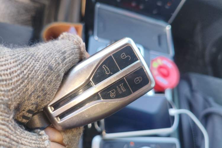 Used Hongqi HS7 2021 2.0T DCT Two-Wheel Drive Smart Connect Flagship Edition Vehicle Key