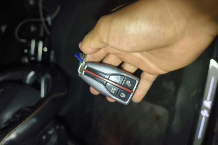 Used Hongqi HS7 2021 2.0T DCT Two-Wheel Drive Smart Connect Flagship Edition Vehicle Key