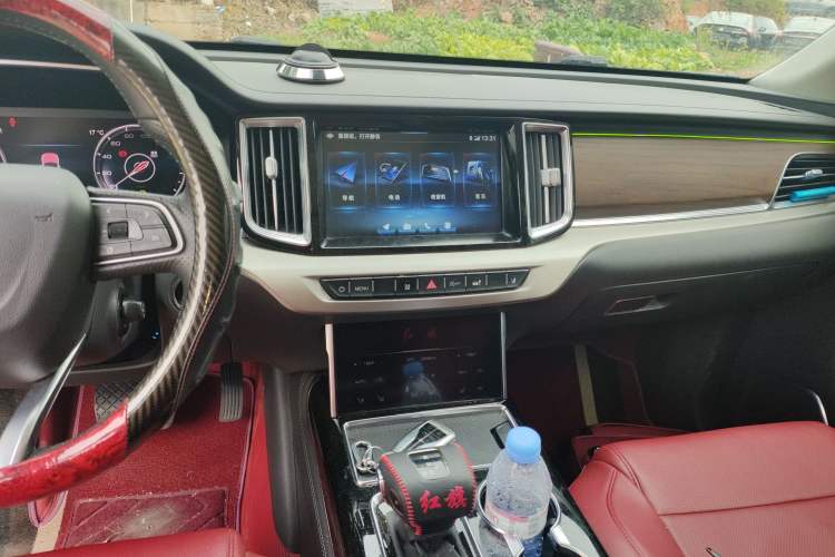 Used Hongqi HS7 2021 3.0T Automatic All-Wheel Drive Smart Connect Flagship Edition Audio And AC Panel